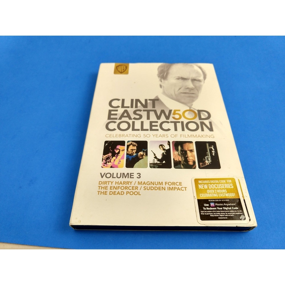Clint Eastwood Dirty Harry Collection 50th Celebration Volume 3 DVD 5 Film